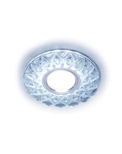 Точечный светильник Ambrella S375 CL/FR GU5.3+3W