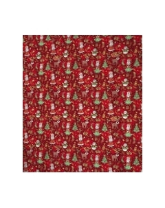 Шторка-занавеска для ванны JoyArty Дедушка Мороз с подарками / sc_185482 Joyarty