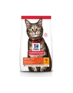 Сухой корм для кошек Hill's Science Plan Adult Optimal Care Chicken / 604058