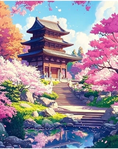 Набор алмазной вышивки Феникс+ Япония / 71423 Feniks