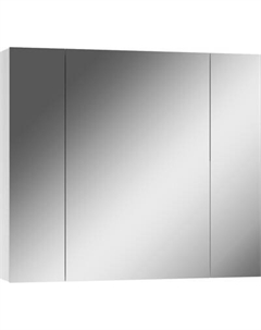 Шкаф с зеркалом для ванной Айсберг Норма 80 3 двери