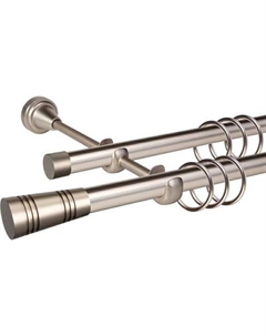 Карниз для штор АС ФОРОС Grace D19Г/19Г + наконечники Савона Ас форос