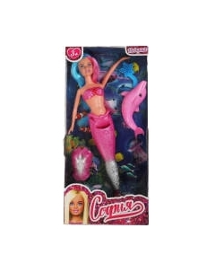 Кукла с аксессуарами Карапуз София Русалка / 66001M-D1-S-BB