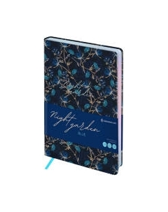 Ежедневник Greenwich Line Night garden. Blue / ENA5_44973 Greenwich line