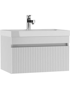 Тумба под умывальник Айсберг Unit 70 Бриз с одним ящиком В1