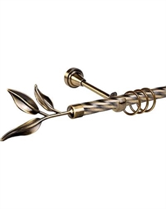 Карниз для штор АС ФОРОС Grace D19К + наконечники Лавр Ас форос