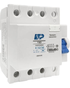 Устройство защитного отключения ETP 4п 32А 30мА DLF364 / 18033 Etp