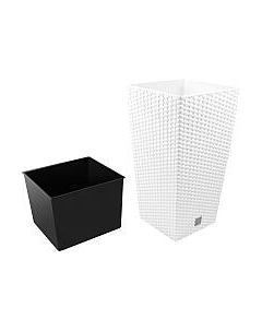 Кашпо Prosperplast Rato Square DRTS400-S449
