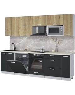 Кухонный гарнитур Интерлиния Мила Лайт 2.7-ПМ2