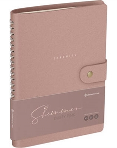 Записная книжка Greenwich Line Shimmer. Dusty pink А5 / NA5_51418 Greenwich line