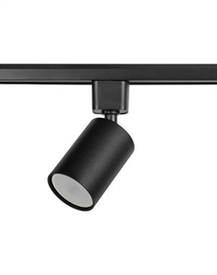 Трековый светильник ЭРА TR76 GU10 BK / Б0063921 Эра