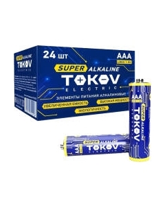 Комплект батареек Tokov Electric AAA/LR03 TKE-ALS-LR3/C24 Tokov electric