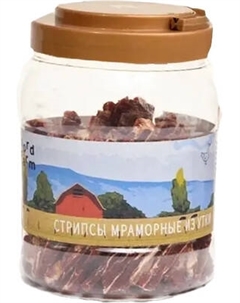 Лакомство для собак Nord Farm Стрипсы мраморные из утки / NF-TR006 Nord farm