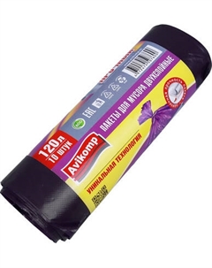 Пакеты для мусора Avikomp Уникальные технологии / 7600