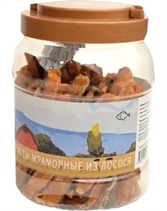 Лакомство для собак Nord Farm Стрипсы мраморные из лосося / NF-TR010 Nord farm