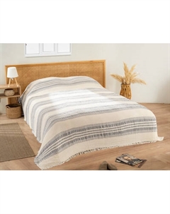 Плед Karven Пике муслиновый евро 220x240 / PL033 TRUVA v2/Acik gri