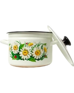 Кастрюля КМЗ С декором / 41704-122/6-У4СД Кмз