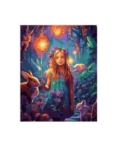 Картина по номерам Lori В кроличьей норе / Рх-165