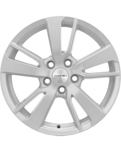 Литой диск Khomen KHW1704 Outlander 17x7" 5x114.3мм DIA 67.1мм ET 38мм F-Silver