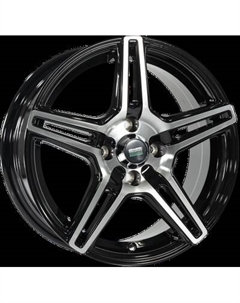 Литой диск Megami MGM-38 15x6.5" 5x100мм DIA 57.1мм ET 40мм BKF