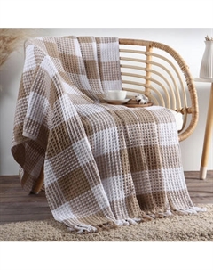 Плед Этель Клетка / 10666542