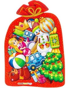 Развивающая игра WoodLand Toys Мешок с подарками. Пазл / 9293897 Woodland toys