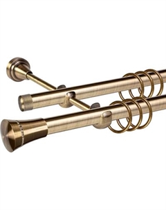 Карниз для штор АС ФОРОС Grace D19Г/19Г + наконечники Астурия Ас форос