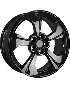 Литой диск Khomen KHW1724 CS35 Plus 17x7" 5x110мм DIA 63.3мм ET 46мм Black