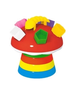 Сортер Stellar Логическая пирамидка. Гриб / 01336