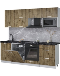 Кухонный гарнитур Интерлиния Мила Лайт 2.3-ПМ2