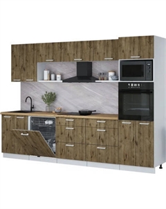 Кухонный гарнитур Интерлиния Мила Лайт 3.0-ПМ1