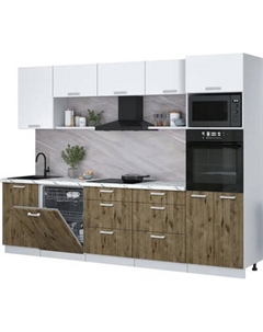 Кухонный гарнитур Интерлиния Мила Лайт 2.9-ПМ1