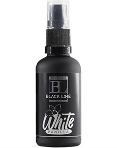 Освежитель автомобильный Shine Systems Black Line White Vanilla / SSBL974 Shine systems
