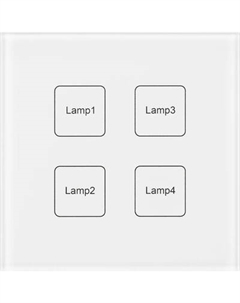 Выключатель Arlight Intelligent DALI-901-11-ADDR-DIM-DT6-IN White / 037192