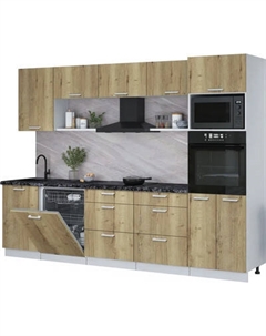 Кухонный гарнитур Интерлиния Мила Лайт 2.9-ПМ1