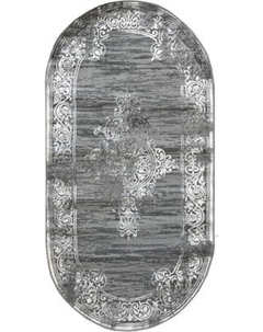 Ковер Sahan Alvita 7610A-S-D-GREY-GREY-OVAL K25