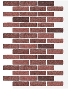 Фасадная панель АМК Клинкер цвет 410 Амк