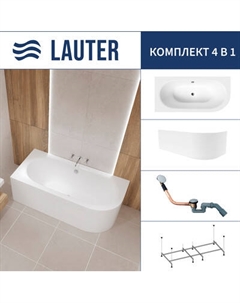 Ванна акриловая Lauter Bliss 150 L / 21201051L