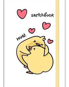 Скетчбук Listoff Обнимашки / СК5805534