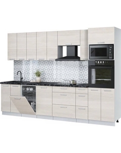 Кухонный гарнитур Интерлиния Мила Лайт 3.05-ПМ3