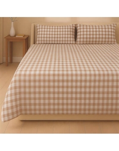 Простыня Этель Beige cage / 10886801