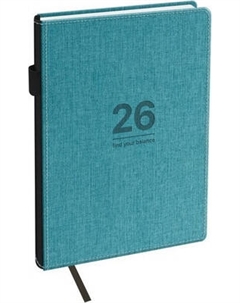 Ежедневник BG Fillsta. Teal А5 / DdА5_09615 Bg