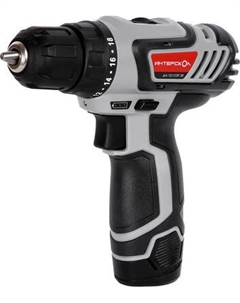 Аккумуляторная дрель-шуруповерт Интерскол ДА-10/12ЭР / 595.2.2.20