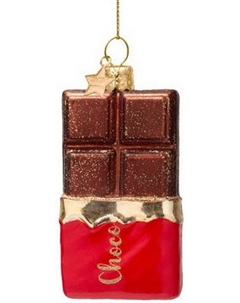 Елочная игрушка Vondels Шоколадка / 2250650110019