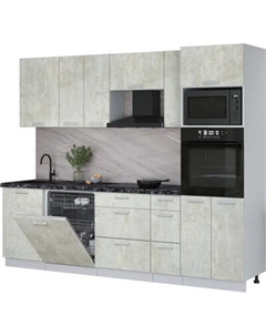 Кухонный гарнитур Интерлиния Мила Лайт 2.6-ПМ1