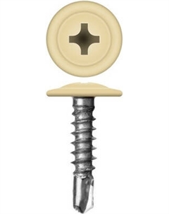 Саморез Admiral МЦСП Сверло 4.2x25мм RAL 1014 Адмиралъ