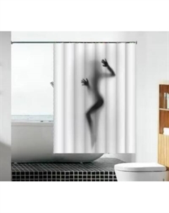 Шторка-занавеска для ванны ILLU 180x180 / LH2431980 Illu