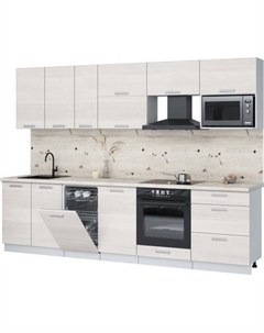 Кухонный гарнитур Интерлиния Мила Лайт 2.9-ПМ4