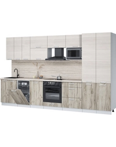 Кухонный гарнитур Интерлиния Мила Лайт 3.5-ПМ4