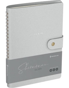 Записная книжка Greenwich Line Shimmer. Silver А5 / NA5_51422 Greenwich line